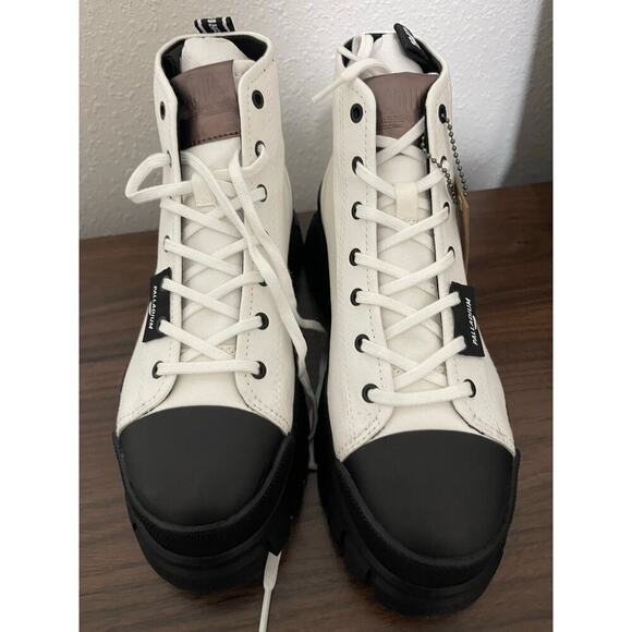 Palladium White Revolt Canvas HI TX Women’s Shoe - Picture 5 of 10